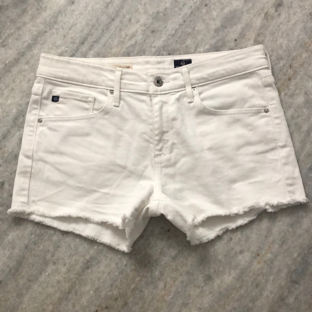 AG White Shorts